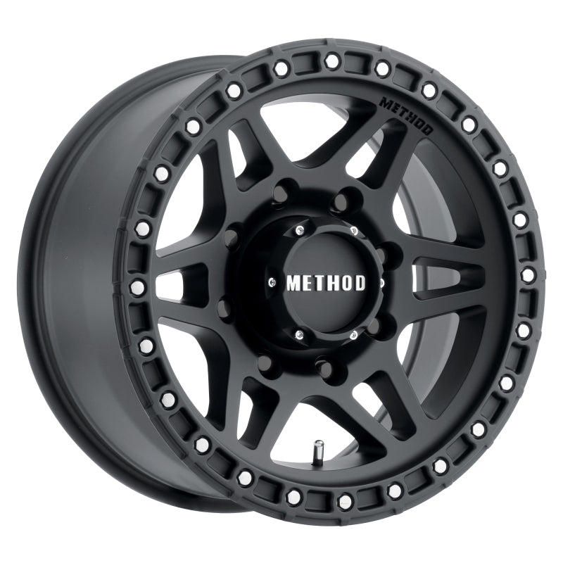 Method MR312 18x9 +18mm Offset 8x170 130.81mm CB Matte Black Wheel Wheels - Cast Method Wheels