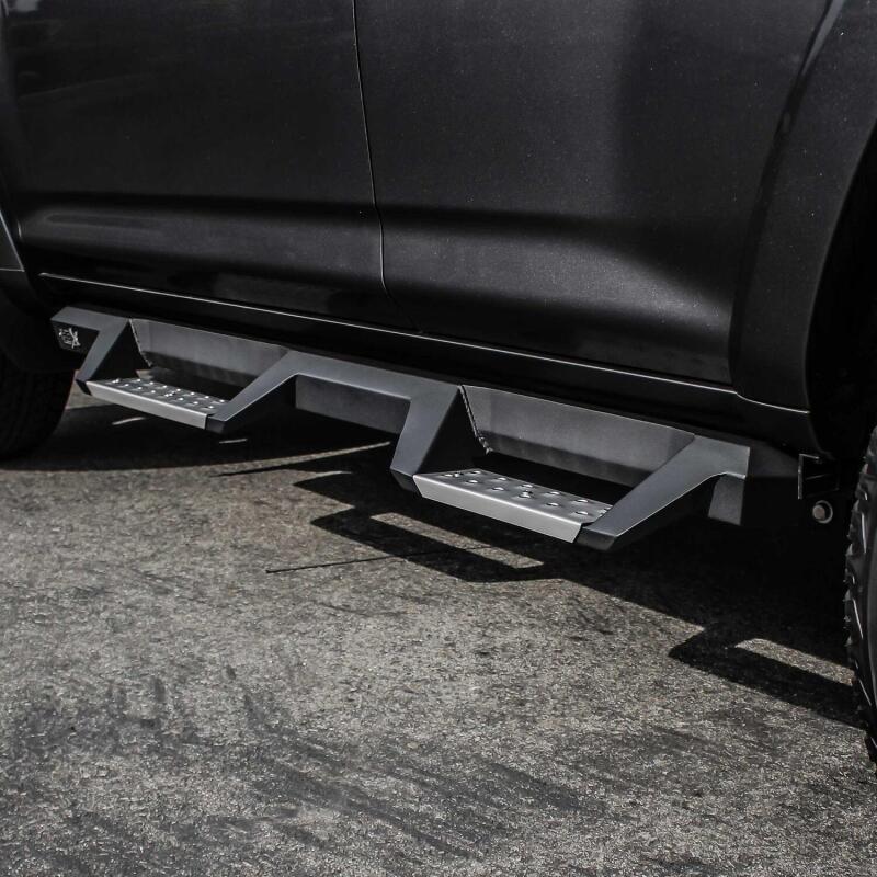 Westin 10-17 Toyota 4Runner Trail Edition (Excl. Ltd) HDX Stainless Drop Nerf Step Bars - Tex. Blk Nerf Bars Westin