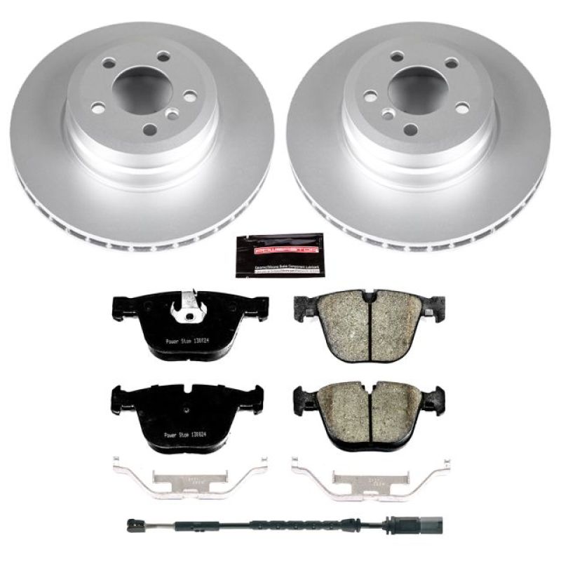 Power Stop 16-18 BMW X5 Rear Z23 Evolution Sport Coated Brake Kit Brake Kits - Performance D&S PowerStop