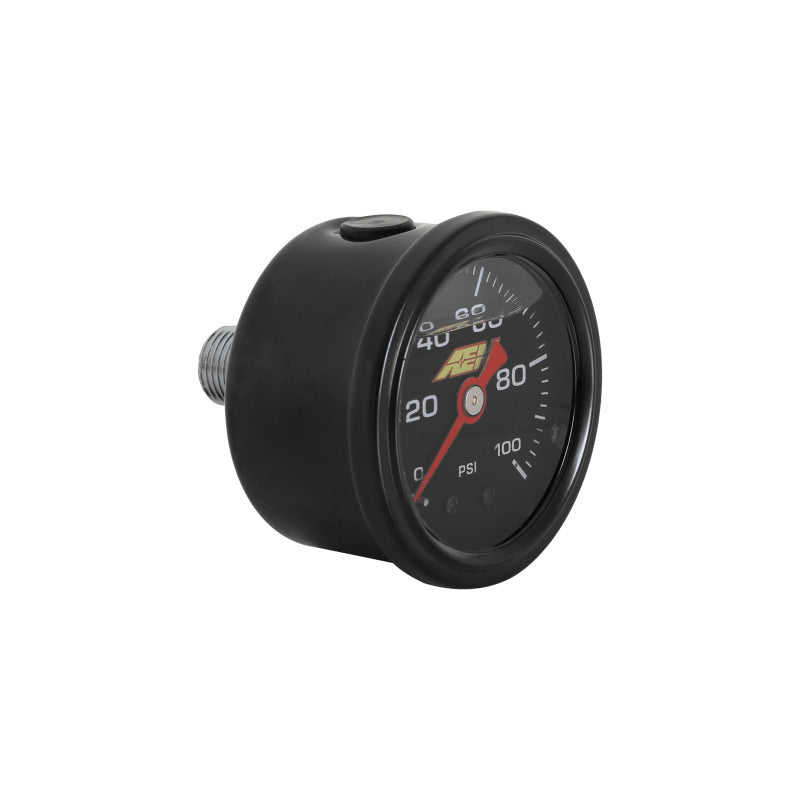 AEM 0-100 PSI Liquid Filled Mechanical Pressure Gauge - 1/8 NPT Gauges AEM