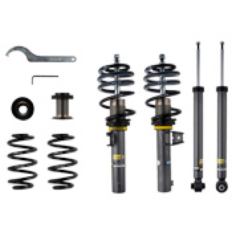 Bilstein 15-19 Volkswagen e-Golf EVO S Front & Rear Suspension Kit Coilovers Bilstein