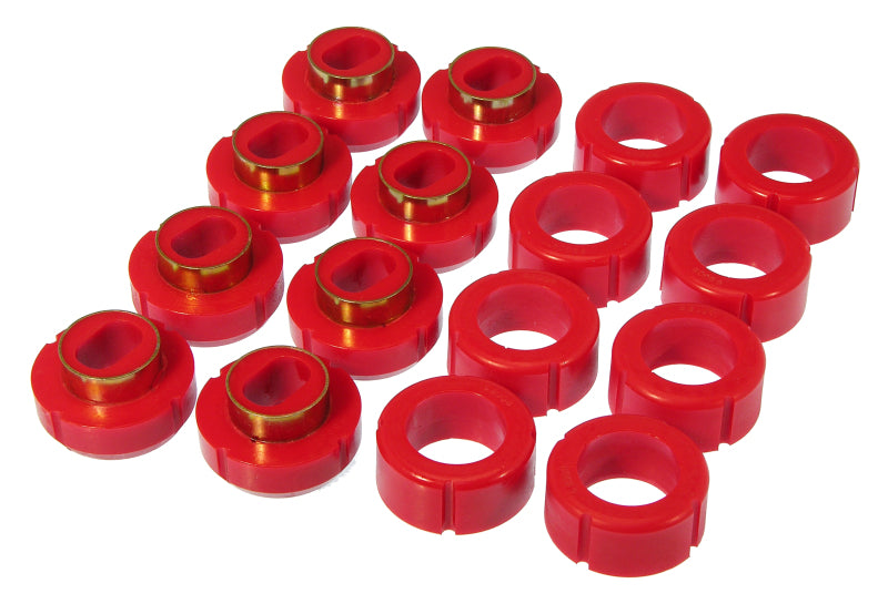 Prothane 81-91 GM Crew 2/4wd Cab Mount - Red Bushing Kits Prothane