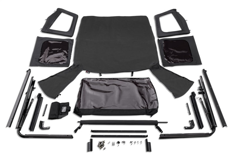 Rugged Ridge Complete Soft Top w/Black Frame 76-95 Jeep Wrangler CJ/YJ Soft Tops Rugged Ridge
