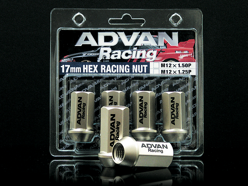Advan Lug Nut 12X1.5 (Champagne Gold) - 4 Pack Lug Nuts Advan