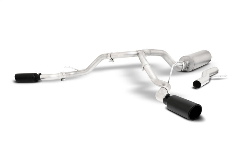 Gibson 21-22 GMC Yukon/Chevy Tahoe 5.3L 2/4WD Cat-Back Dual Extreme Exhaust System - Stainless Catback Gibson