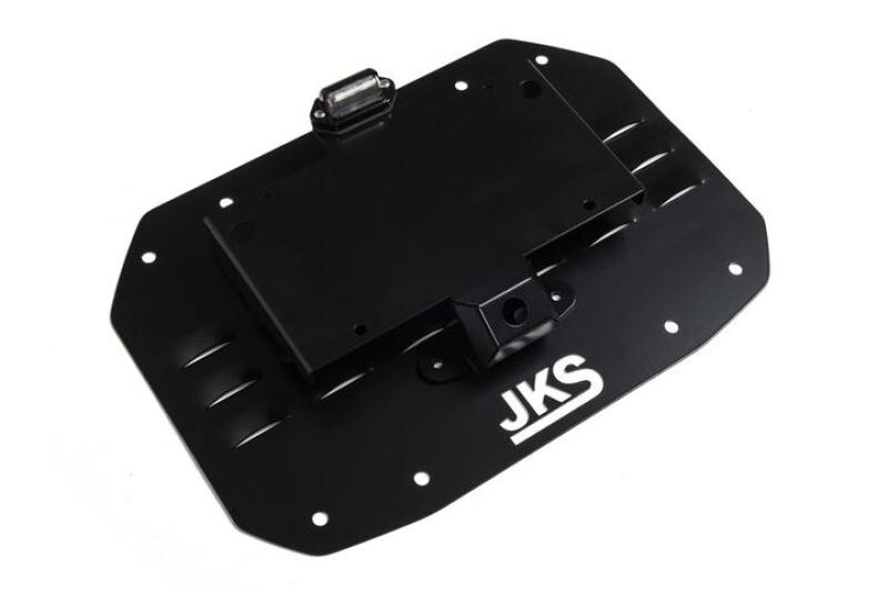JKS Manufacturing Jeep Wrangler JL Tailgate Vent Cover w/ License Plate Relocation Tailgate Accessories JKS Manufacturing