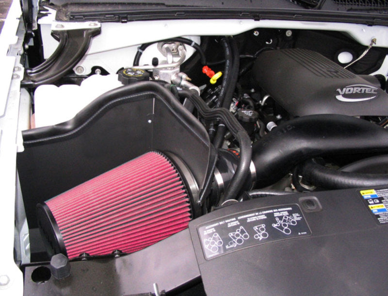Airaid 05-06 Chevy HD 6.0L CAD Intake System w/ Tube (Oiled / Red Media) Cold Air Intakes Airaid
