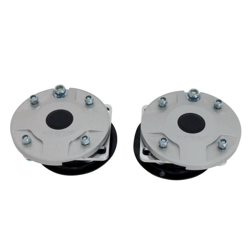 BBK 05-14 Mustang Caster Camber Plate Kit - Silver Anodized Finish Shock Mounts & Camber Plates BBK