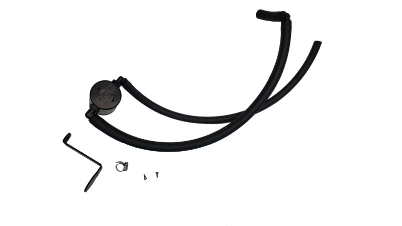 J&amp;L 22-25 Hyundai Elantra N 2.0L Oil Separator 3.0 Passenger Side - Black Anodized Oil Separators J&L