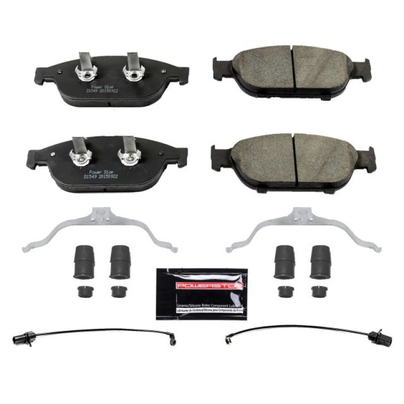 Power Stop 16-18 Audi A6 Front Z23 Evolution Sport Brake Pads w/Hardware Brake Pads - Performance PowerStop