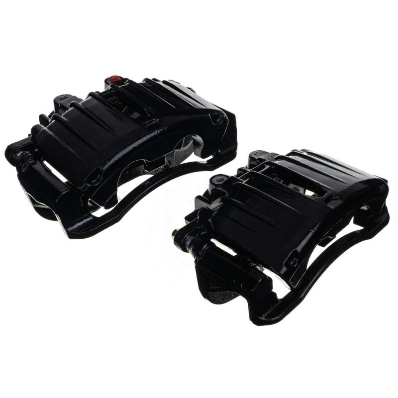 Power Stop 02-06 Cadillac Escalade Rear Black Caliper - Pair w/Bracket Brake Calipers - Perf PowerStop