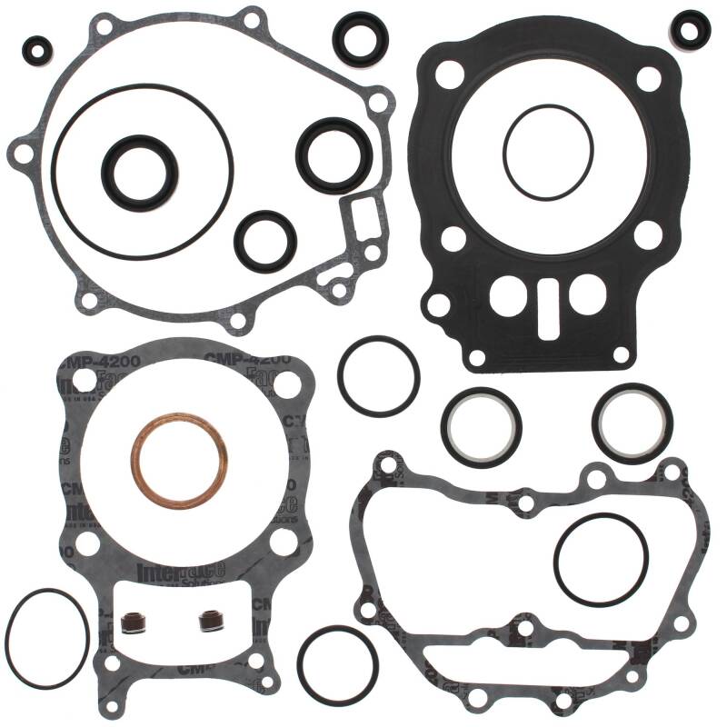 Vertex Gaskets 04-07 Honda TRX400FA Complete Gasket Kit w/ Oil Seals Engine Hardware Vertex Pistons