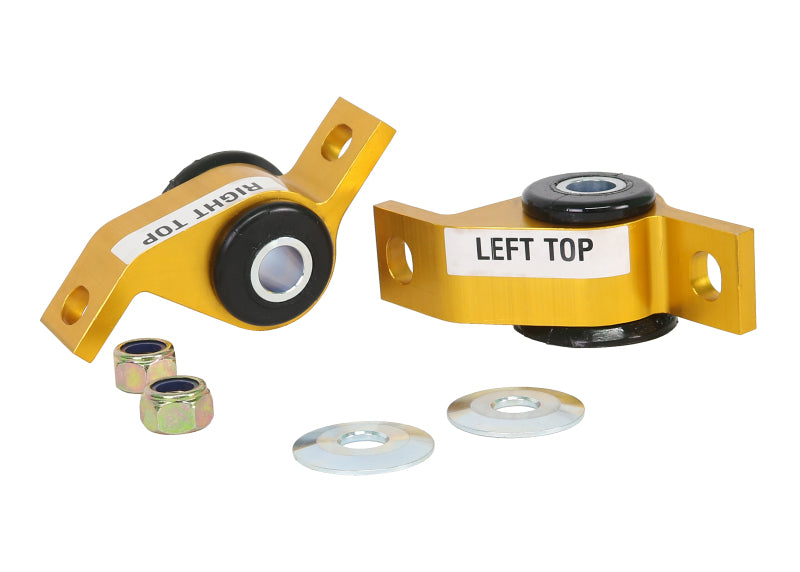 Whiteline 93-00 Subaru Impreza Non-Turbo Front Lower control arm anti-dive caster kit Bushing Kits Whiteline