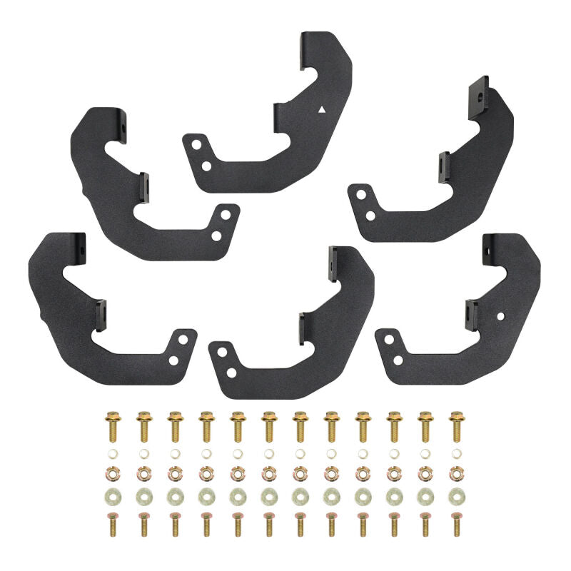 Westin 15-25 Ford F-150 SuperCrew/17-24 F-250/350 SDCC Outlaw Drop Running Boards - Tex. Blk Running Boards Westin