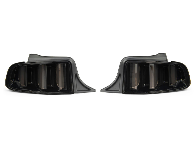 Raxiom 13-14 Ford Mustang Vector V2 Tail Lights- Black Housing (Clear Lens) Tail Lights Raxiom