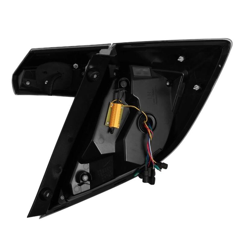 AlphaRex 16-21 Honda Civic Hatchback/ Type-R FK8 Nova-Series LED Tail Lights (Pair) - Alpha Black Tail Lights AlphaRex