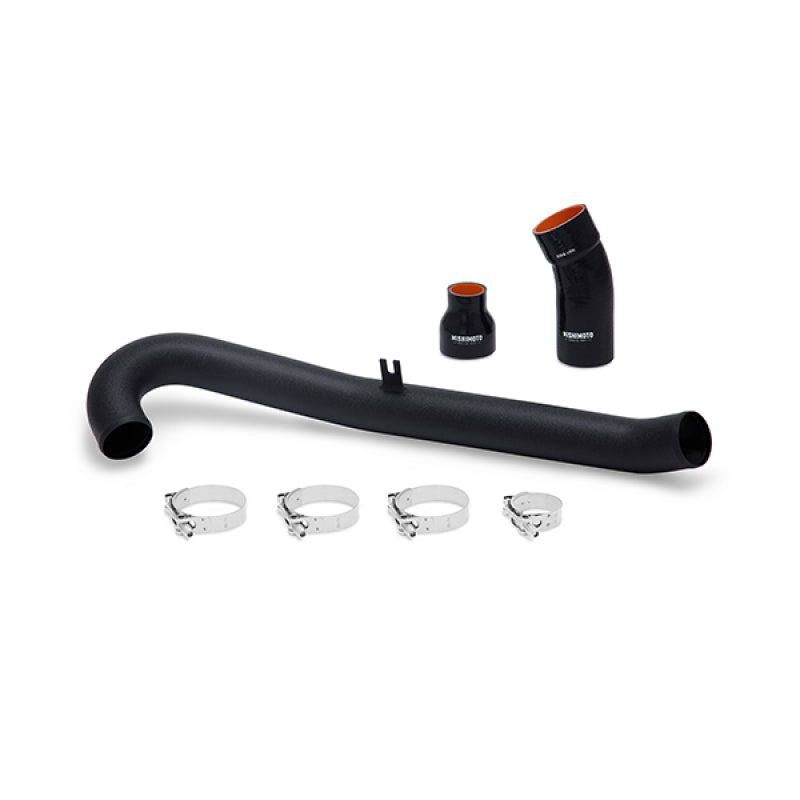 Mishimoto 2014+ Ford Fiesta ST Hot-Side Intercooler Pipe Kit - Wrinkle Black Intercooler Pipe Kits Mishimoto