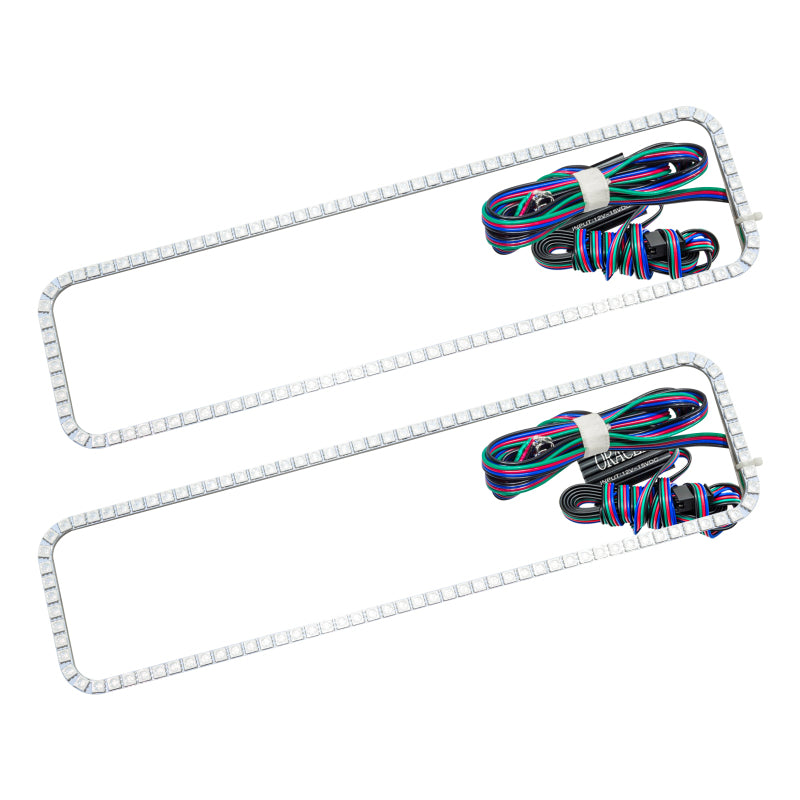 Oracle Chevrolet Tahoe 95-00 Halo Kit - ColorSHIFT w/o Controller Headlights ORACLE Lighting