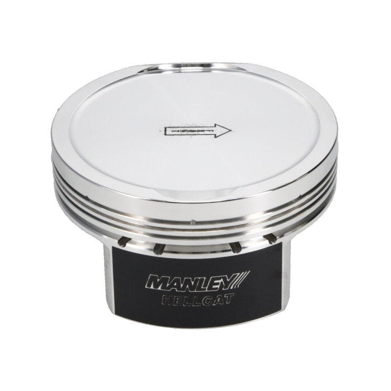 Manley Chrysler Hemi 6.4L -12.5cc Dish 4.100 Bore +.010 Over Size 1.210 Comp - Set of 8 E/D Piston Sets - Forged - 8cyl Manley Performance