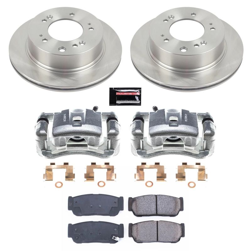 Power Stop 07-09 Kia Sorento Rear Autospecialty Brake Kit w/Calipers Brake Kits - OE PowerStop
