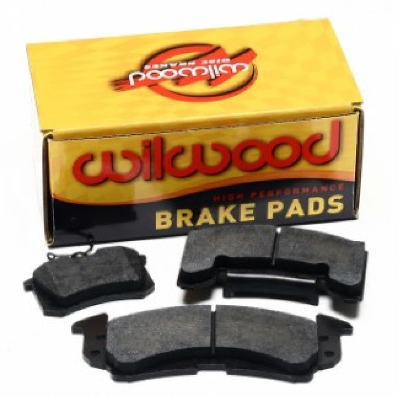 Wilwood PolyMatrix Pad Set - 6617 B W6A /W4A AERO 4/6 (.670in Thk) Brake Pads - Racing Wilwood