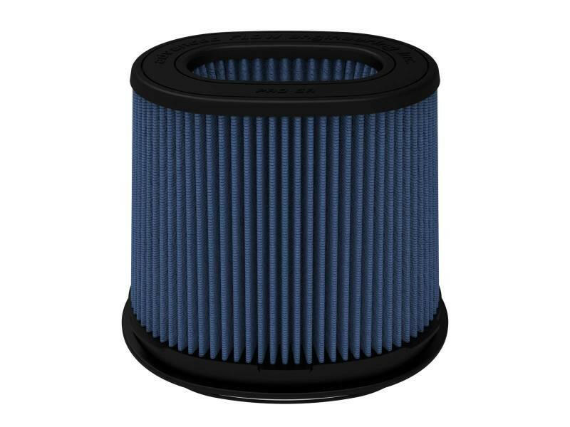 aFe MagnumFLOW Pro 5R Air Filter (6-3/4 x 4-3/4)in F x (8-1/2 x 6-1/2)in B x (7-1/4 x 5)in T Air Filters - Universal Fit aFe