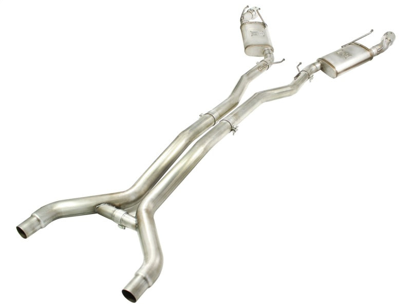 aFe MACHForce XP Exhaust 3in Stainless Stee CB/10-13 Chevy Camaro V8-6.2L (td) (pol tip) Catback aFe