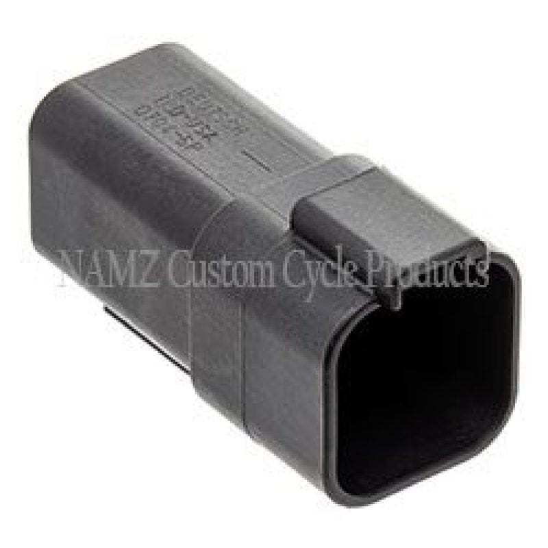 NAMZ Deutsch DT Series 6-Wire Receptacle & Wedgelock - Black (Repl. HD 72106-94BK) Wiring Connectors NAMZ
