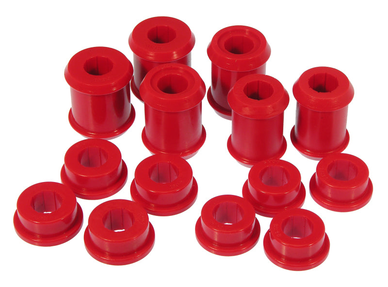 Prothane 97-13 Chevy Corvette C5 Rear Control Arm Bushings - Red Bushing Kits Prothane