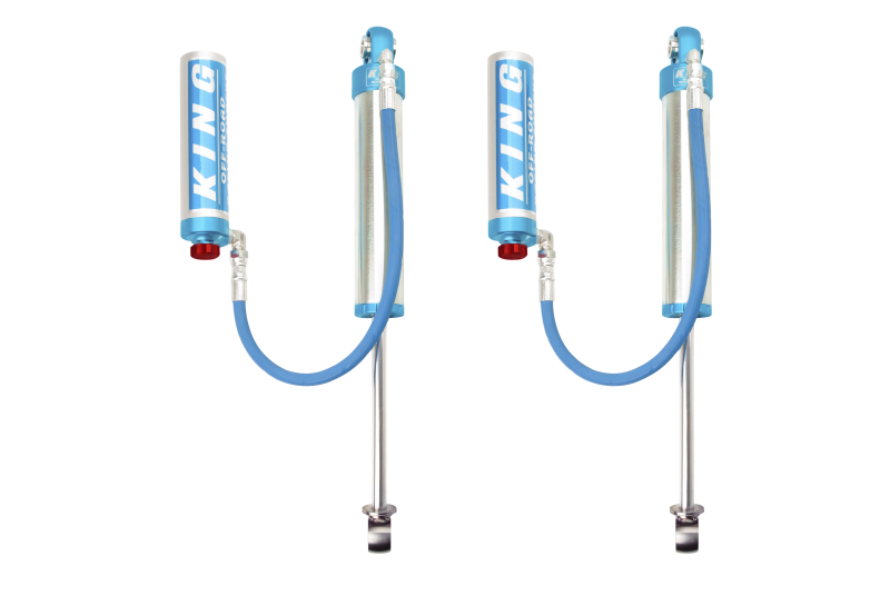 King Shocks Toyota Land Cruiser 76/78/79 Rear 2.5 Dia Remote Reservoir Shock w/Adjuster (Pair) Shocks and Struts King Shocks