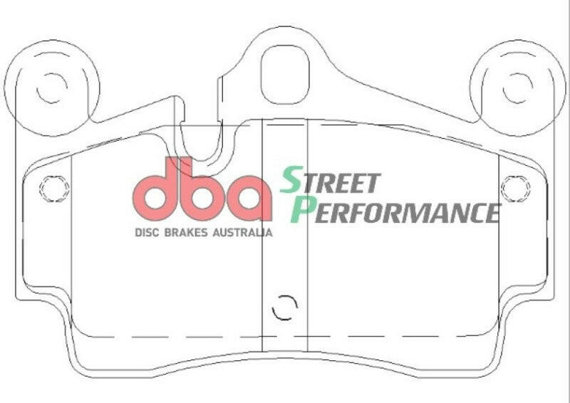 DBA 03-10 Porsche Cayenne SP500 Rear Brake Pads Brake Pads - Performance DBA