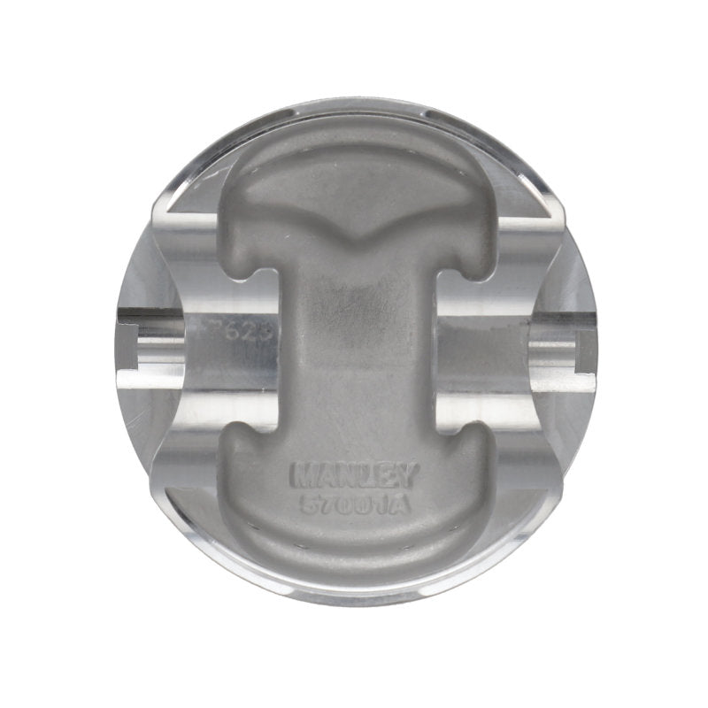 Manley Small Block Chevy 4.125in Bore - 1in CD - -20 cc Dish Platinum Series Pistons Piston Sets - Forged - 8cyl Manley Performance