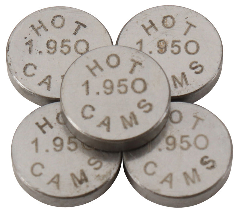 Hot Cams Shim Kits 1.950mm Thickness - 5 Pack Valves Hot Cams