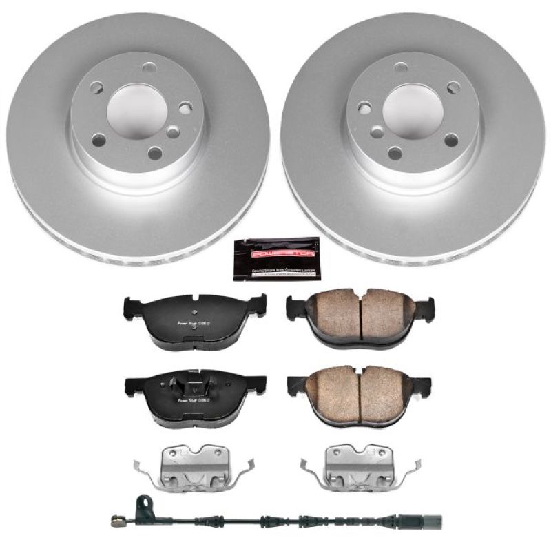 Power Stop 11-18 BMW X5 Front Z23 Evolution Sport Coated Brake Kit Brake Kits - Performance D&S PowerStop