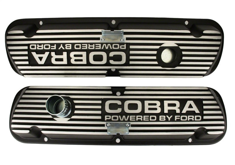 Ford Racing Black Satin Valve Cover Cobra Valve Covers Ford Racing
