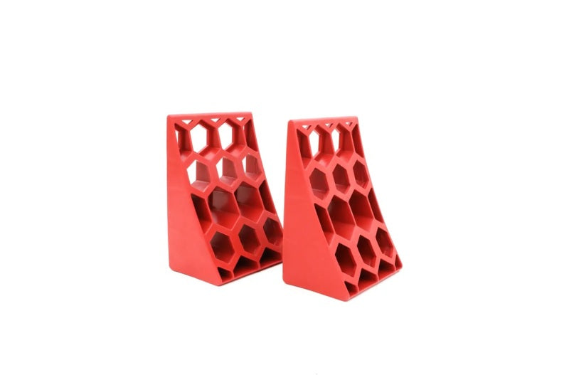 Weigh Safe Wheel Chock Set - 2 Wheel Chocks Jacks Weigh Safe
