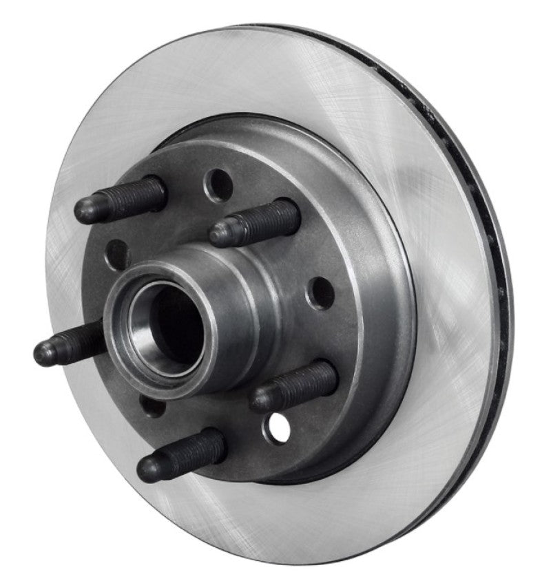 Wilwood Rotor-Vented w/ Hub & Studs 10.15. x 0.81 - 5 on 5.00in-Hybrid Brake Rotors - 2 Piece Wilwood