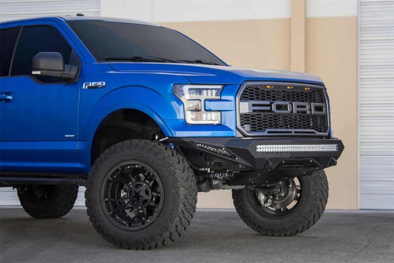 Addictive Desert Designs 15-17 Ford F-150 EcoBoost Stealth Fighter Front Bumper Bumpers - Steel Addictive Desert Designs