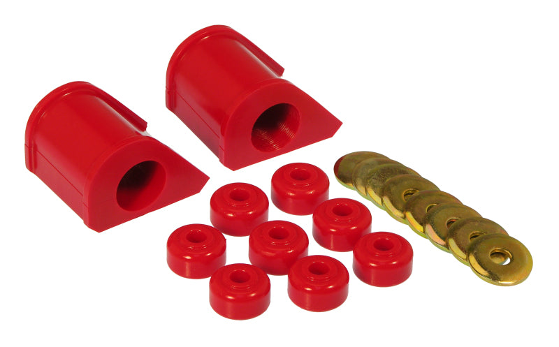 Prothane 86-95 Ford Taurus Rear Sway Bar Bushings - 1 1/8in - Red Sway Bar Bushings Prothane