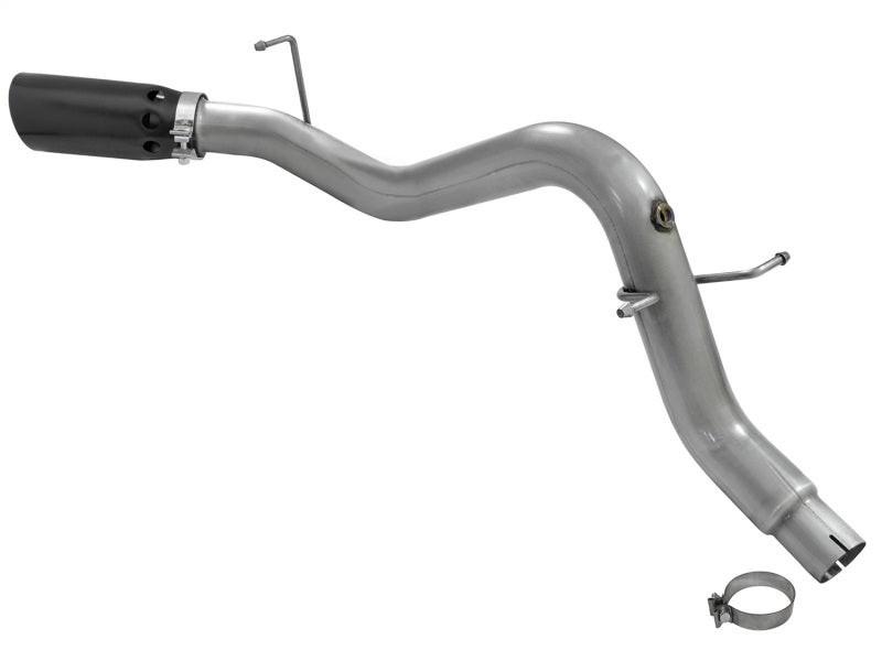 aFe LARGE BORE HD 3.5in DPF-Back SS Exhaust w/Black Tip 2016 GM Colorado/Canyon 2.8L (td) DPF Back aFe