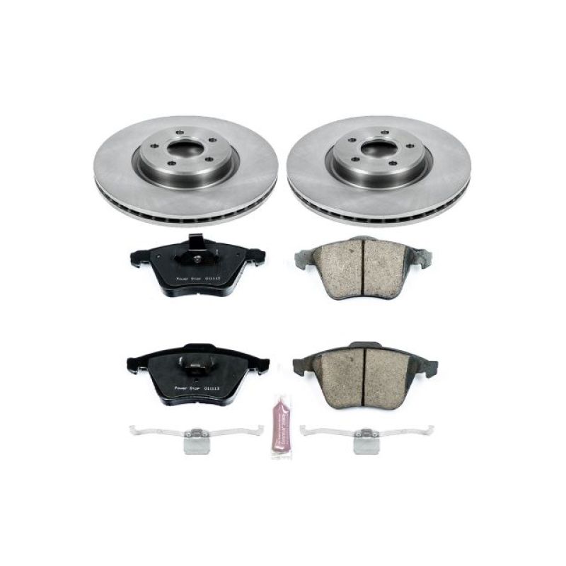 Power Stop 06-13 Volvo C70 Front Autospecialty Brake Kit Brake Kits - OE PowerStop