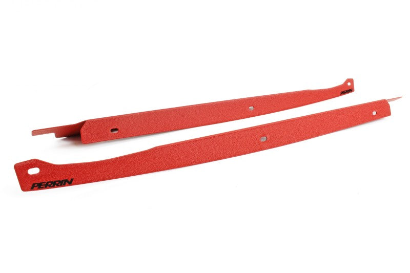 PERRIN 08-14 Subaru WRX/STI / 08-11 Impreza Fender Shroud Set - Red Exterior Trim Perrin Performance