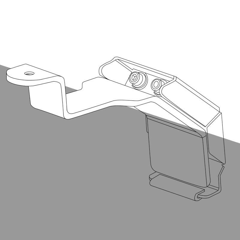 Go Rhino 6pc Rain Gutter Mounting Kit for SRM Rack Roof Baskets Go Rhino