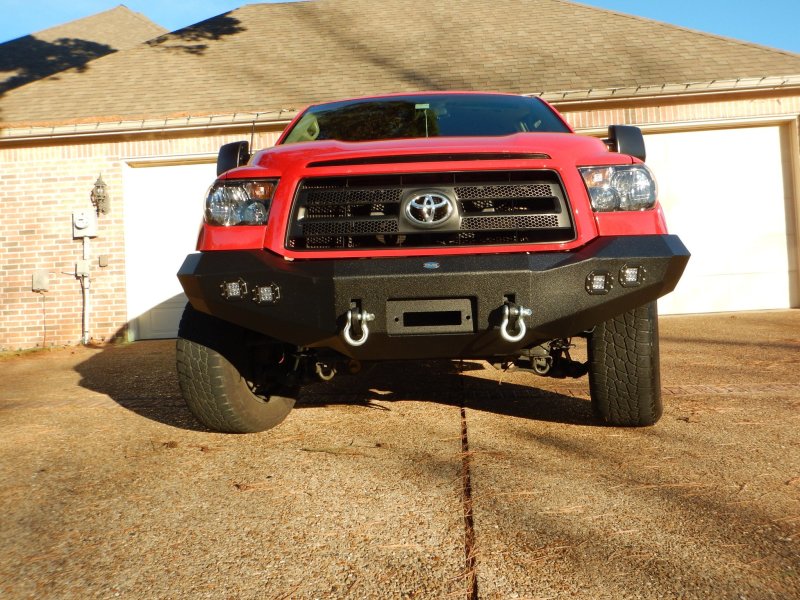 DV8 Offroad 07-13 Toyota Tundra Front Bumper Bumpers - Steel DV8 Offroad
