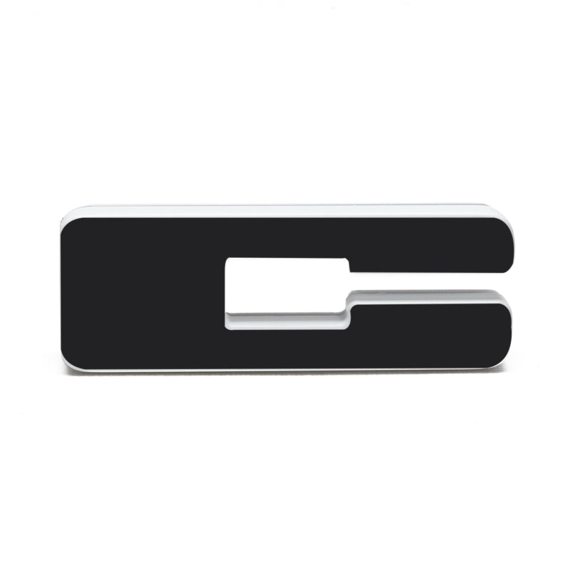 ORACLE Lighting Universal Illuminated LED Letter Badges - Matte Blk Surface Finish - C Light Accessories and Wiring ORACLE Lighting
