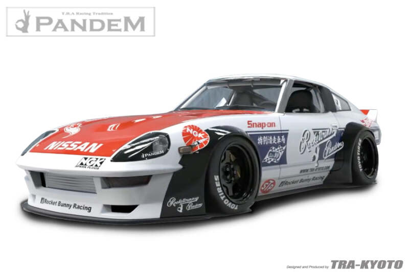 GReddy 1975-1978 Pandem Datsun 280Z (130Z) Rocket Bunny Full Widebody Aero Kit w/ Wing Body Kits GReddy