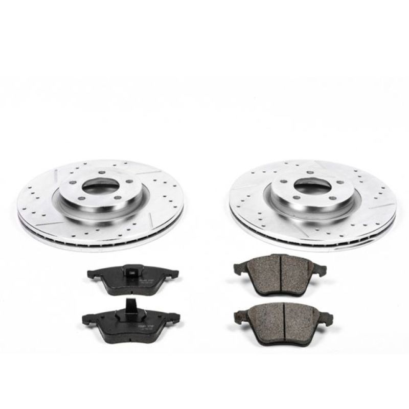 Power Stop 07-13 Mazda 3 Front Z23 Evolution Sport Brake Kit Brake Kits - Performance D&S PowerStop