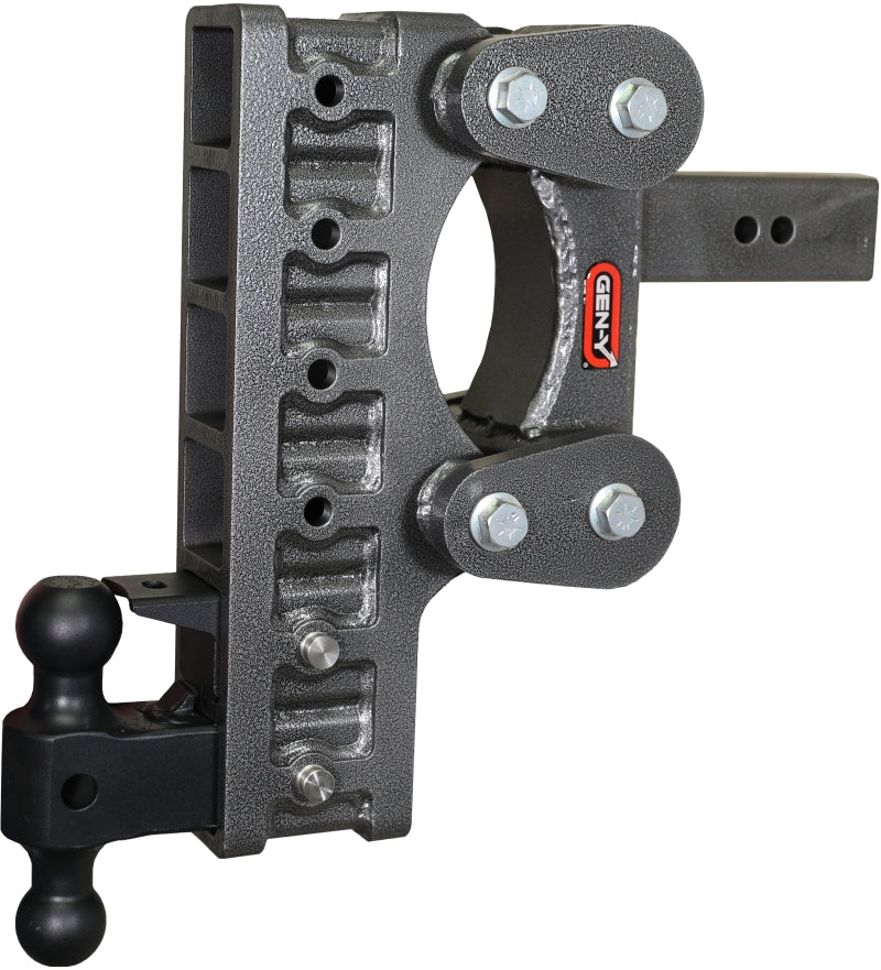 Gen-Y The Boss Torsion-Flex 2.5in Shank 12in Drop 21K Hitch w/GH-061 Dual-Ball/GH-062 Pintle Lock Hitch Receivers GEN-Y Hitch