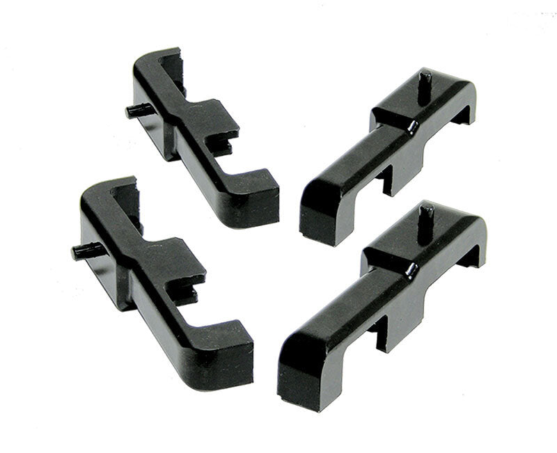 Prothane 84-89 Chevy Corvette C4 Radiator Insolators - Red Bushing Kits Prothane