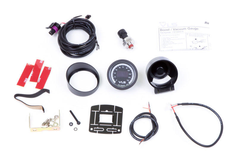 Revel VLS 52mm 0-150PSI Digital OLED Oil Pressure Gauge Gauges Revel